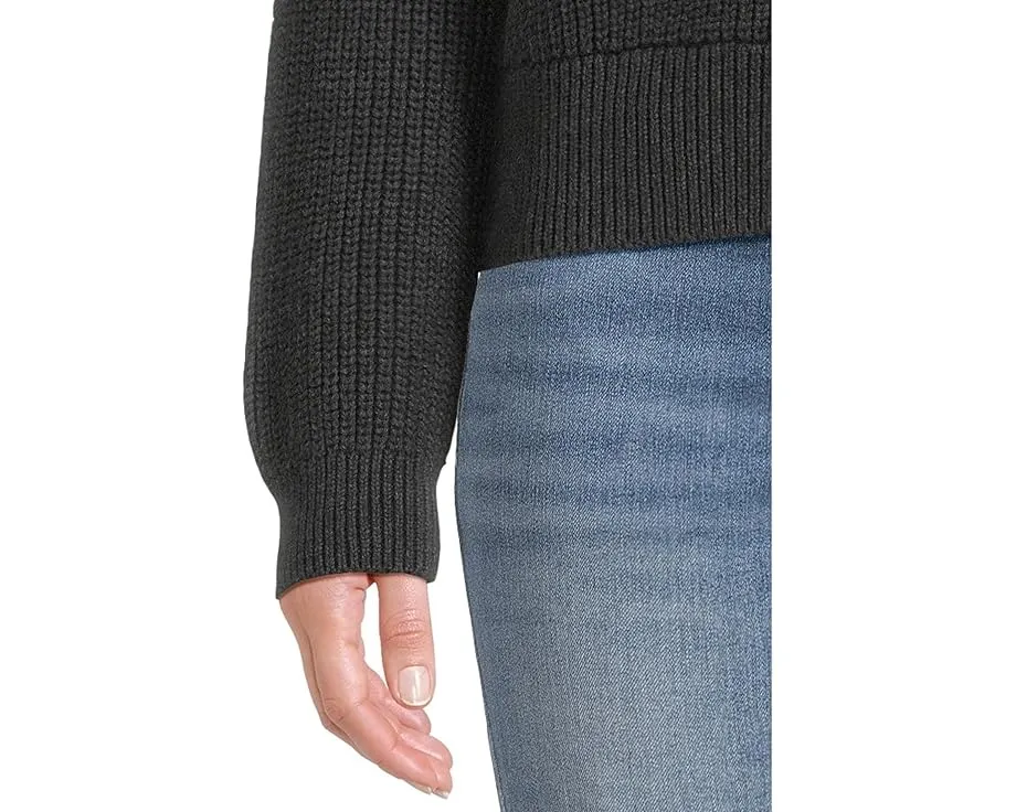 Короткий кардиган PACT Luxe Knit Cropped с V-образным вырезом