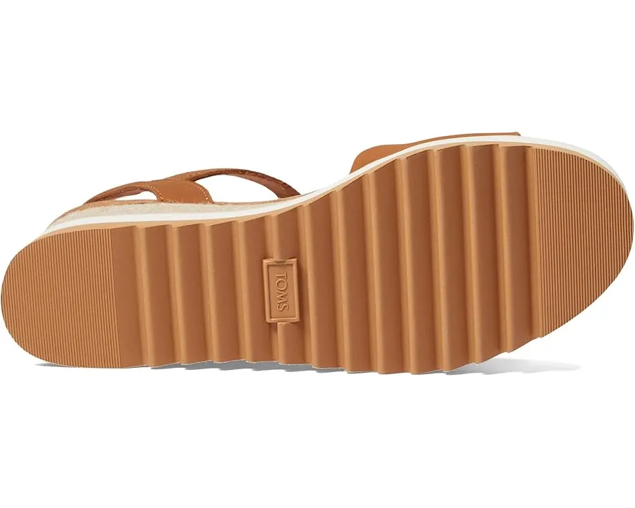 Сандалии TOMS Diana на платформе с регулируемым ремешком и стелькой OrthoLite