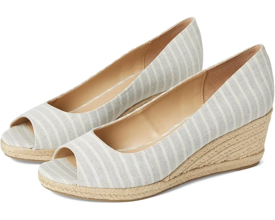 Эспадрильи на танкетке с открытым носком и джутовой подошвой Bandolino Nuri 7