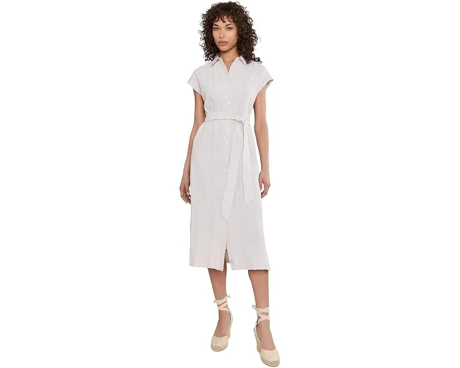 Платье Tommy Bahama Summer Isle Midi Shirtdress из льна и хлопка