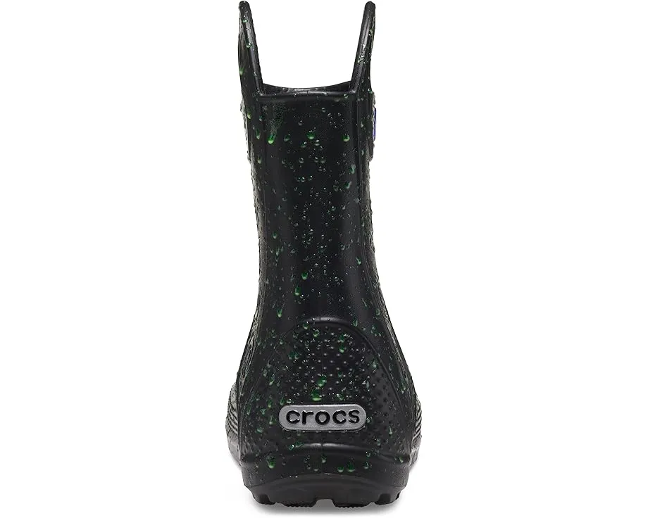 Детские резиновые сапоги Handle it Rain Boot от Crocs с радугой