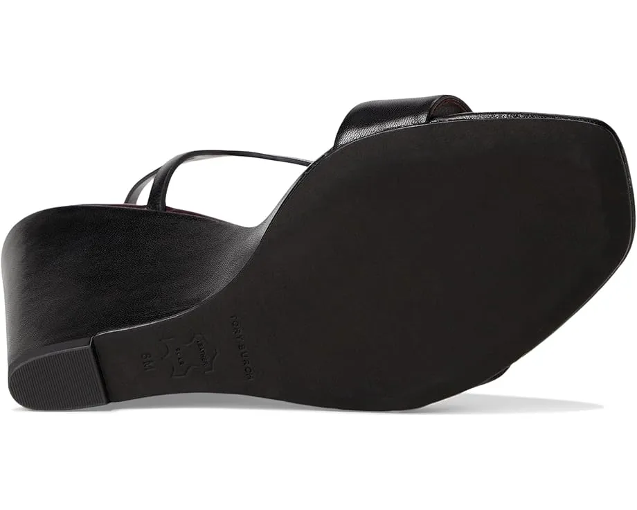 Босоножки Tory Burch Gigi Wedge Sandal 80Mm на танкетке с регулируемой пряжкой