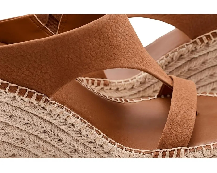 Сандалии Farren Espadrille с клиновидным каблуком и кожаным верхом от Franco Sarto