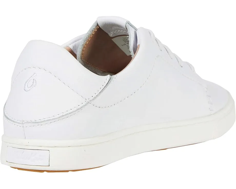 Кроссовки OluKai Pehuea Li Ili на шнурках с кожаным верхом и мягкой стелькой