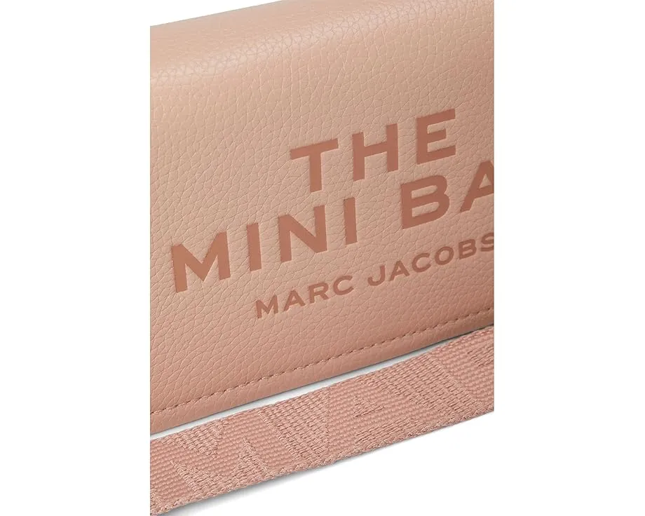 Мини-сумка The Leather Mini Bag из кожи с регулируемым ремнем Marc Jacobs