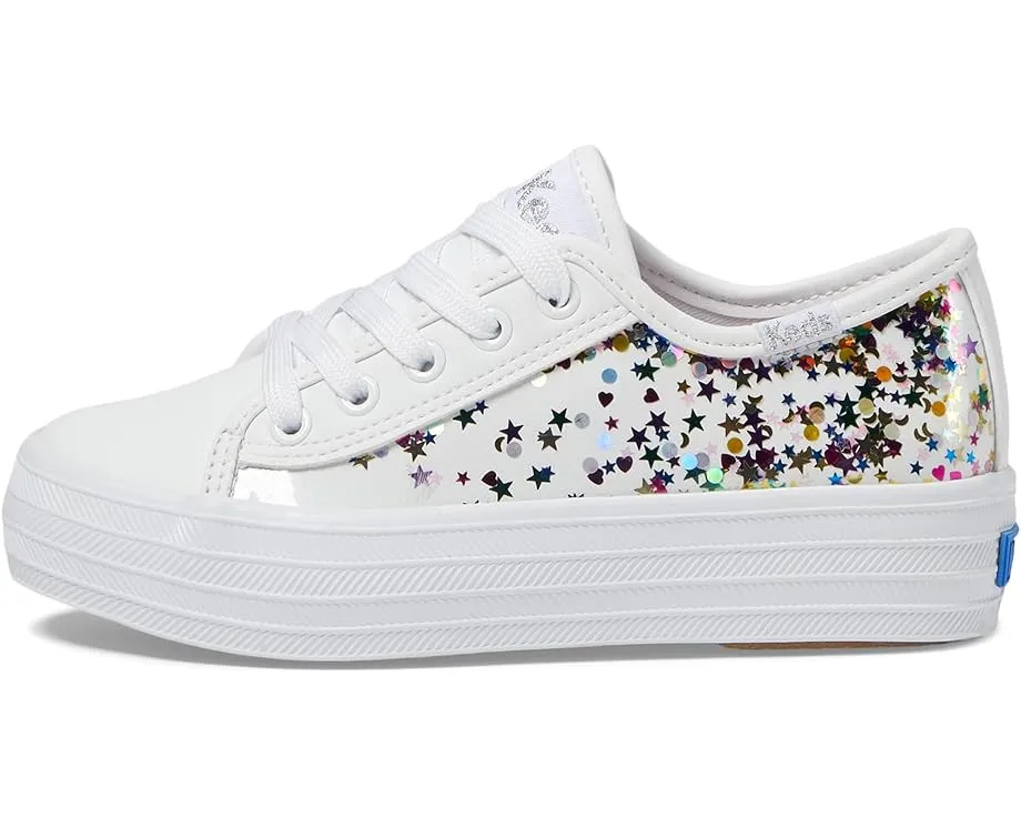 Keds Детские кроссовки Triple UP-Glitter Under Glas с блестками