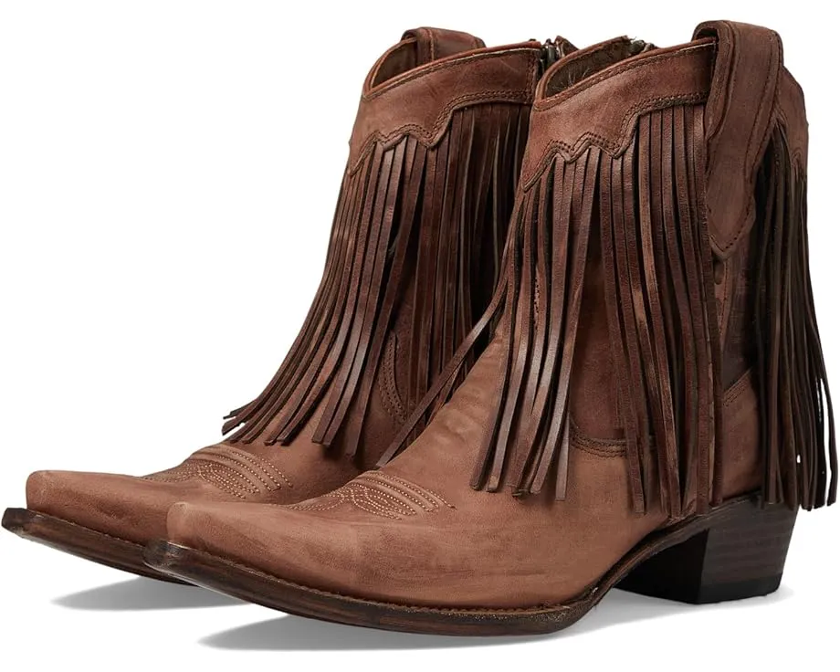 Сапоги Corral Boots L6072 с бахромой и молнией в стиле вестерн