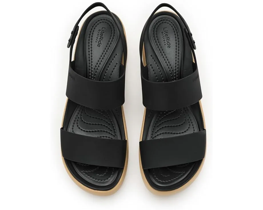 Босоножки Crocs Brooklyn Sky на платформе с технологией комфорта LiteRide