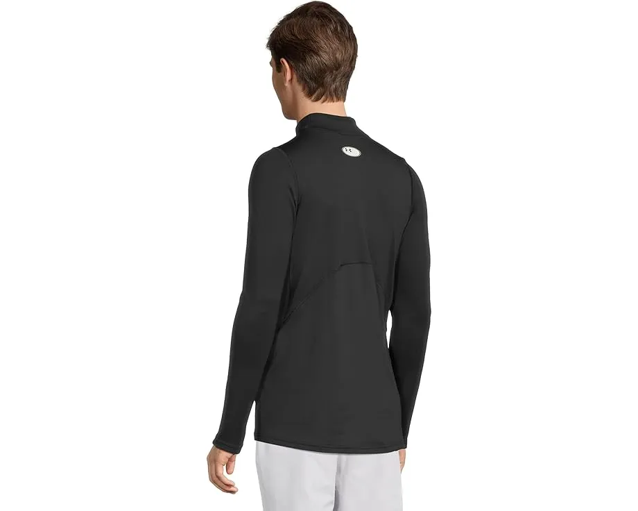Under Armour ColdGear Armour Fitted Mock с двуслойной тканью и воротником-стойкой