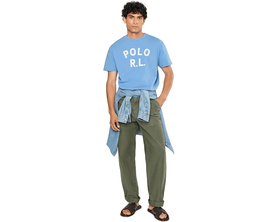 Футболка Polo Ralph Lauren Classic Fit с принтом и логотипом