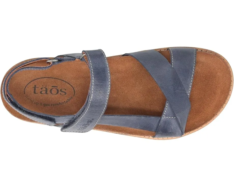 Taos Footwear Sideways сандалии из мягкой кожи с контурной стелькой