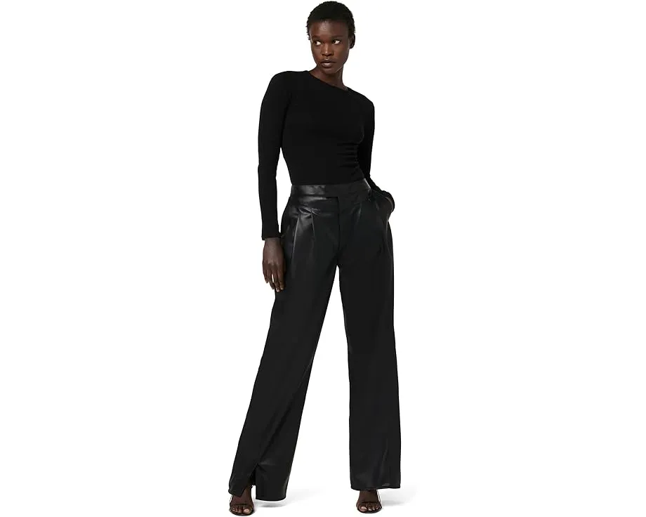 Брюки Hudson Jeans Rosie с высокой талией и плиссировкой