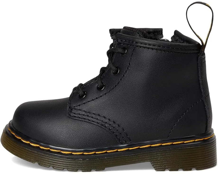 Детские ботинки Dr. Martens 1460 I со шнуровкой и боковой молнией