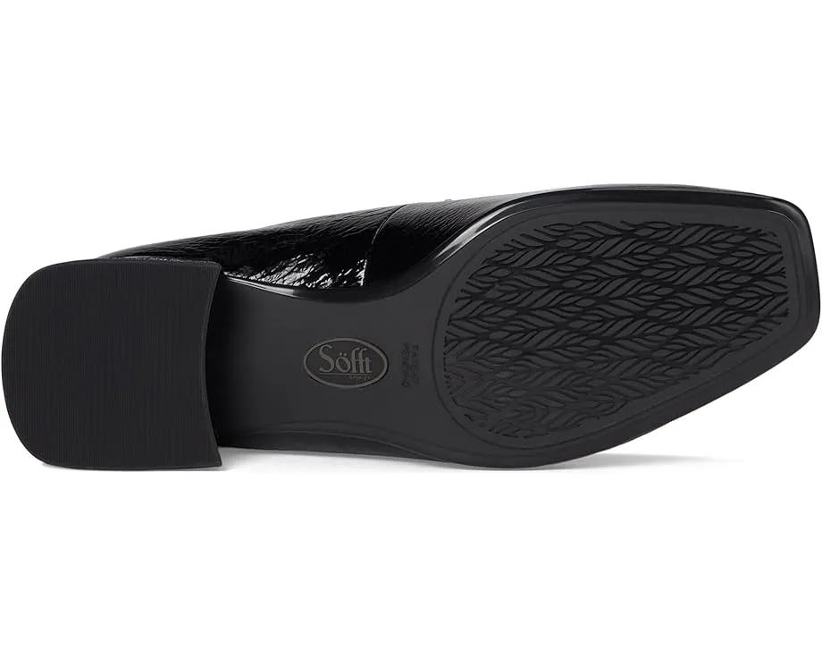 Туфли Sofft Laura из бархата и лаковой кожи с памятью формы