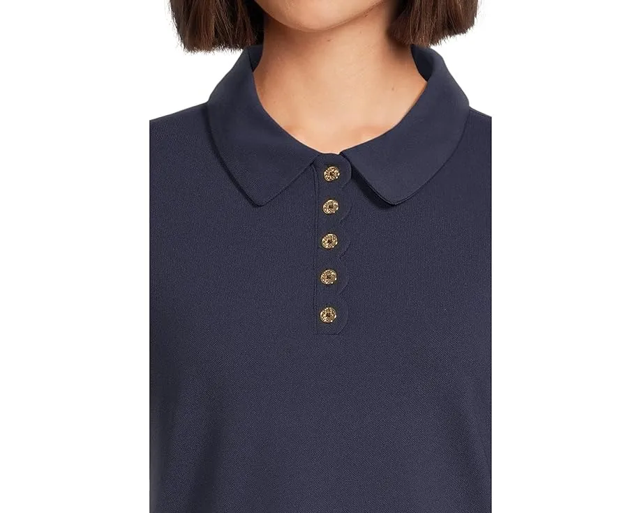 Поло Frida Scallop UPF 50+ от Lilly Pulitzer с защитой от ультрафиолета