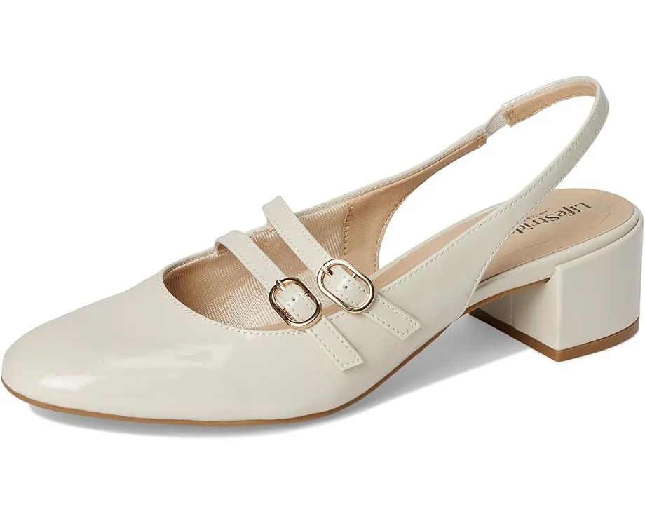 LifeStride Туфли Beatrice Slingback на устойчивом каблуке с двумя ремешками