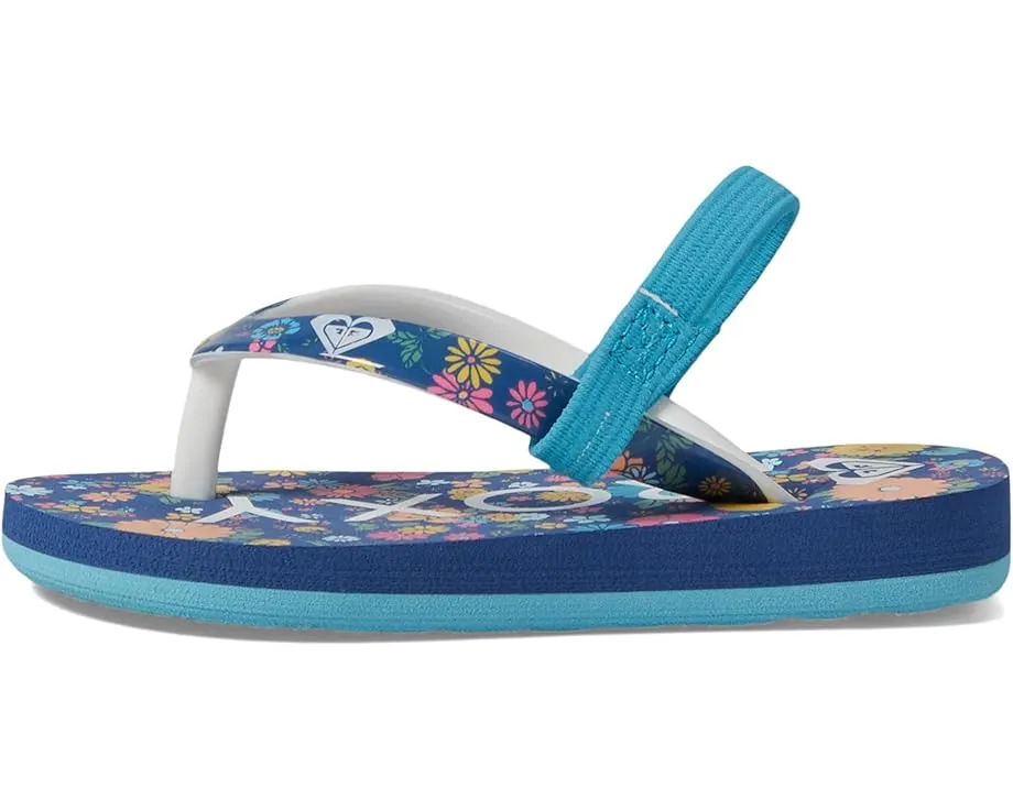 Roxy TW Pebbles VI детские тапочки-шлепанцы