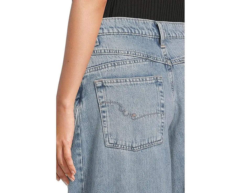 Джинсы Free People Westward Demi с широкими штанинами и классическим кроем