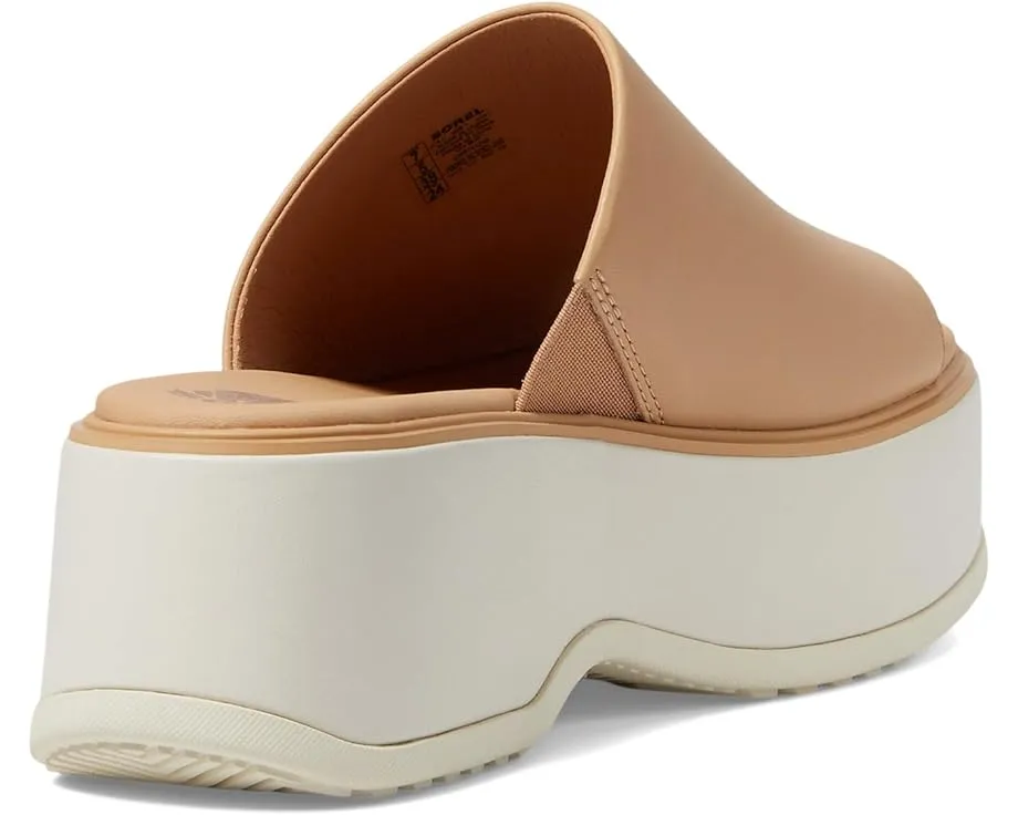 Сандалии SOREL Dayspring™ Slide на платформе с мягким верхом из кожи