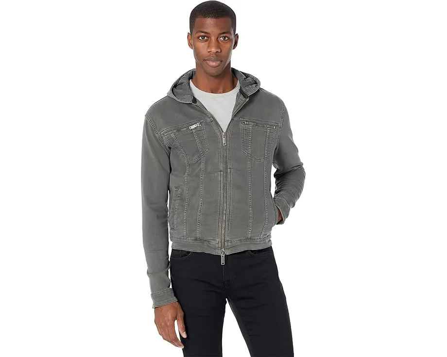 Джинсовая куртка SCOTT с капюшоном от John Varvatos