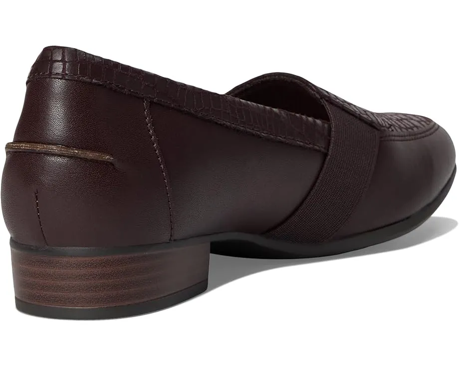Лоферы Clarks Juliet Beat с квадратно-круглым носком и каблуком из термопластичной резины