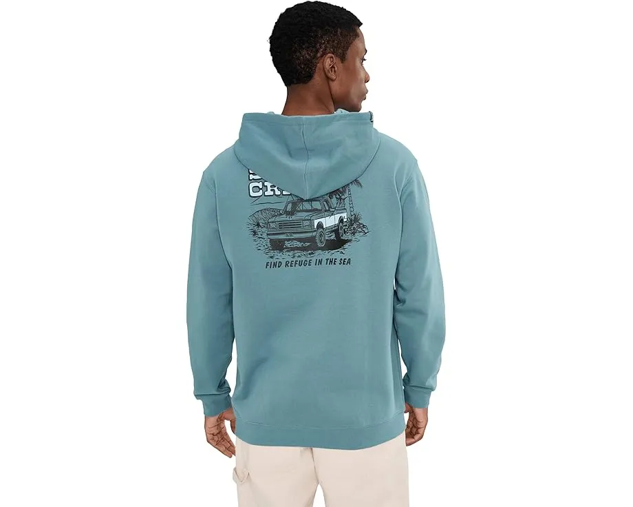 Толстовка Salty Crew Truck Stop Fleece с капюшоном и принтом