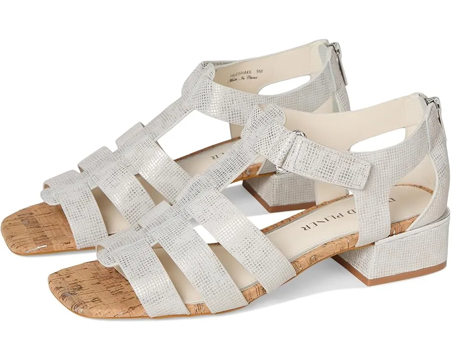 Сандалии Faleisha с ремешками и квадратным носком