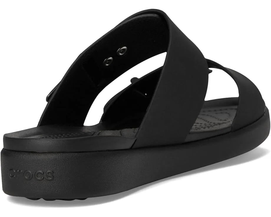 Сандалии Crocs Brooklyn Buckle Low Slide на платформе