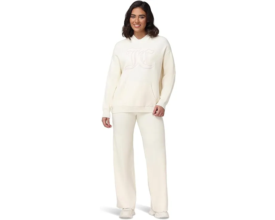 Широкие брюки Juicy Couture из трикотажа с эластичным поясом