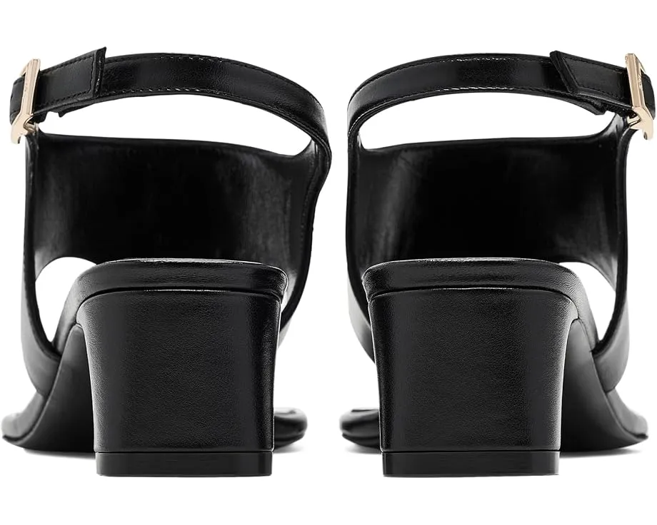 Сандалии Stuart Weitzman Baby Babette Thong на каблуке черные