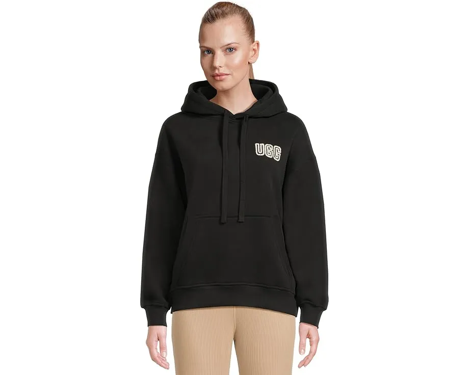 Толстовка UGG Logo Hoodie с капюшоном и аппликацией