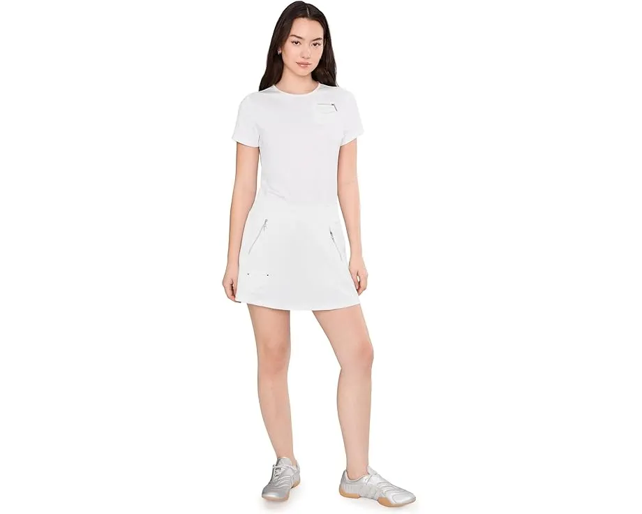 Скорт Jamie Sadock длиной 40 см со встроенными шортами и эффектом утяжки