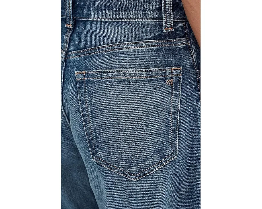 Джинсы Madewell Balloon Jean с высокой посадкой и широкими штанинами в цвете Greendale Wash