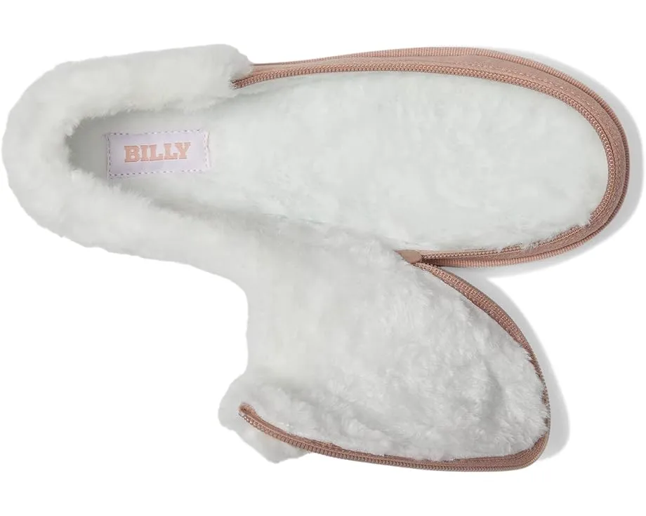 Уютные тапочки BILLY Cozy Slipper с искусственным мехом и молнией по всей длине