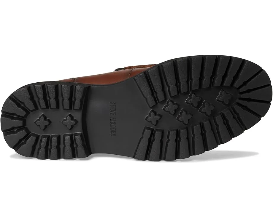 Лоферы Steve Madden Ashland на каблуке из кожи со стелькой из ЭВА