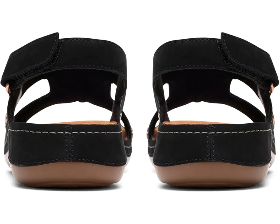 Сандалии Clarks Cecily Sun с позолоченной фурнитурой и стелькой Contour Cushion
