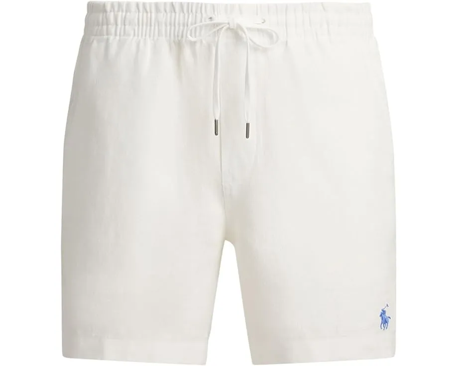 Шорты Polo Prepster из льна с длиной 15 см Polo Ralph Lauren