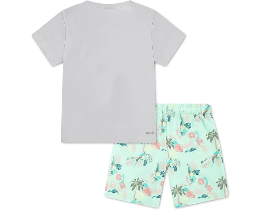 Hurley Kids купальный комплект Parrot-Dise с тропическим принтом