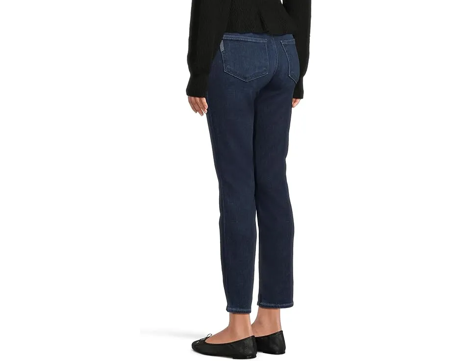 Paige Джинсы Paxton с зауженными штанинами до щиколотки в тёмной стирке