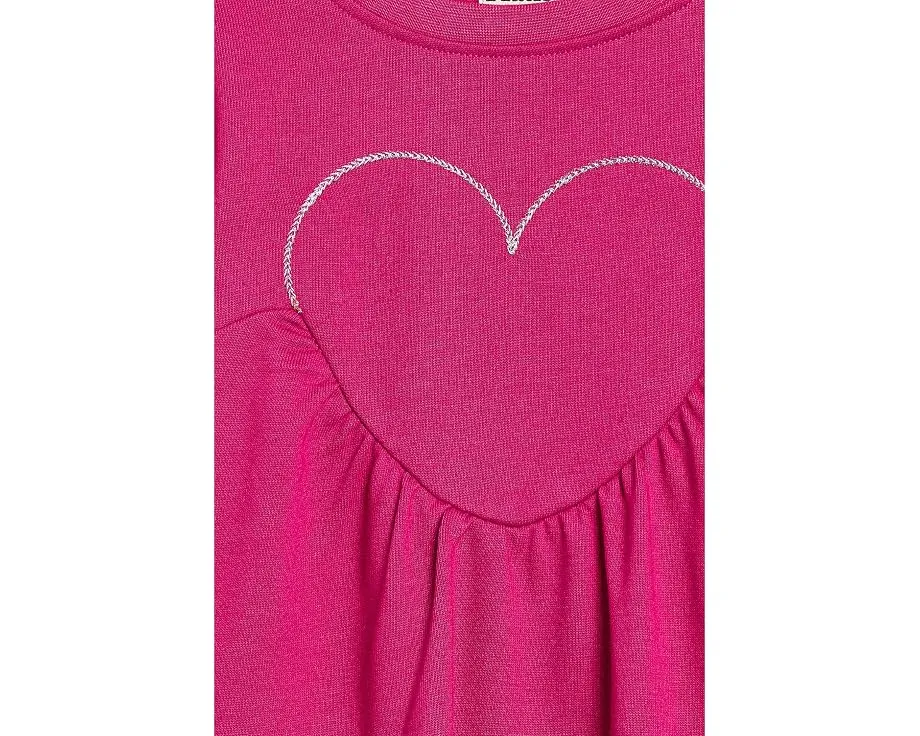 Платье Hatley Very Berry с аппликацией в виде сердца