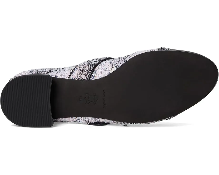 Туфли Tory Burch Cap-Toe Mary Jane Heel Ballet 25mm с контрастным носком