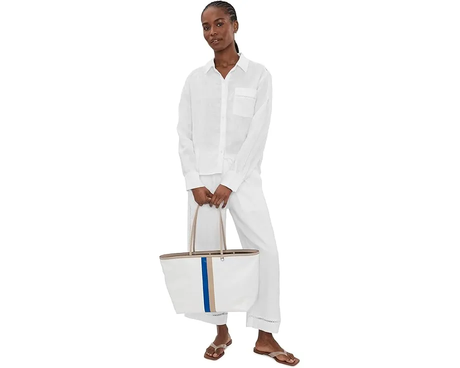 Stella Lnen Trim Button-Down