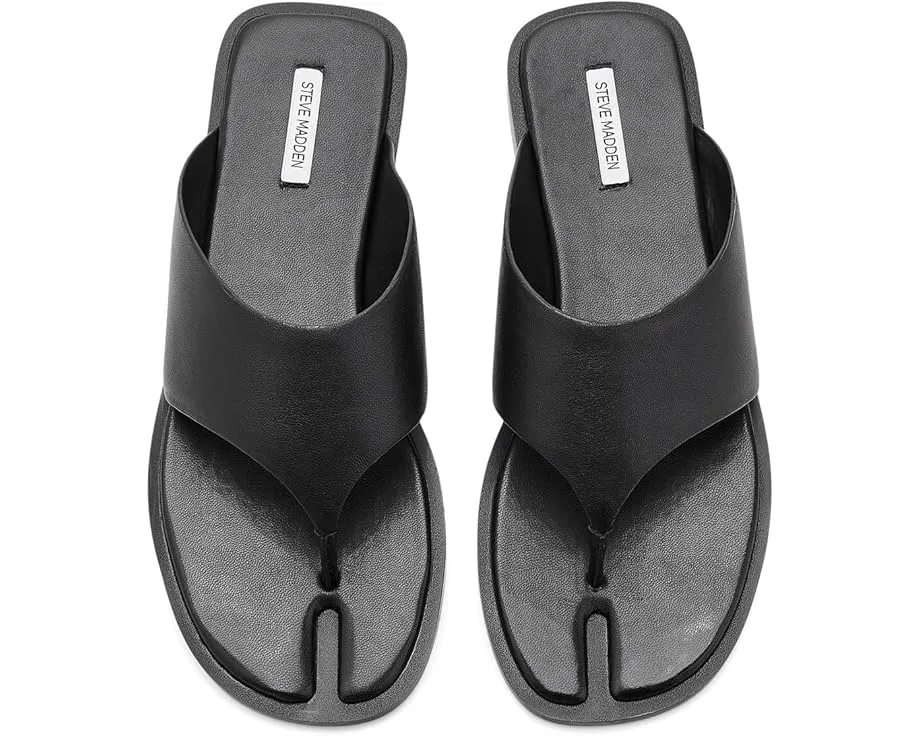 Steve Madden Шлепанцы Illia из черной кожи