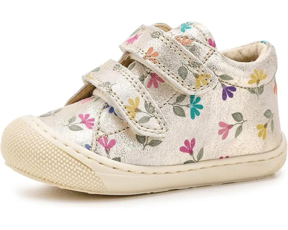 Кроссовки Naturino Cocoon Vl с цветочным принтом и защитным носком