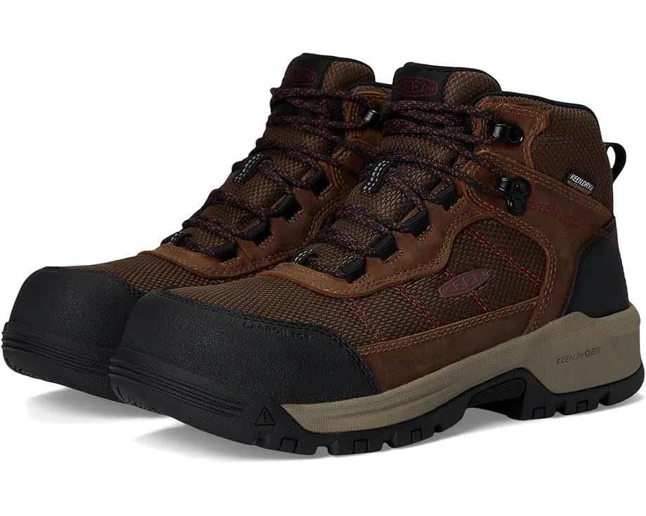 Рабочие ботинки KEEN Utility Skokie Waterproof с углеродным мыском и защитой от скольжения