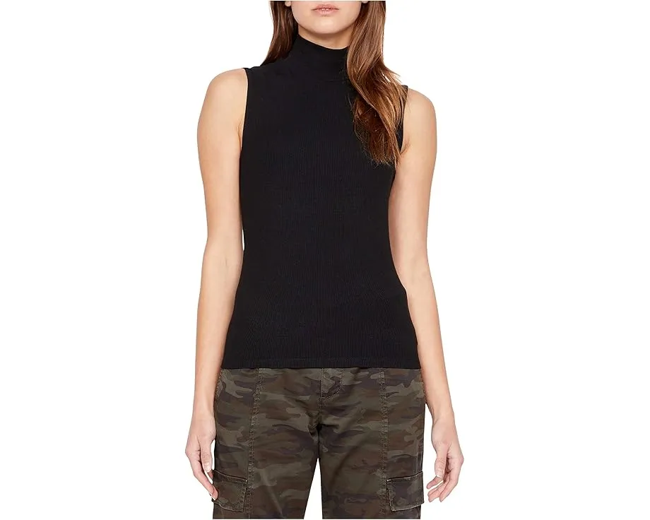 Sanctuary Топ без рукавов Essential Sleeveless Mock Neck из стрейч-вискозы