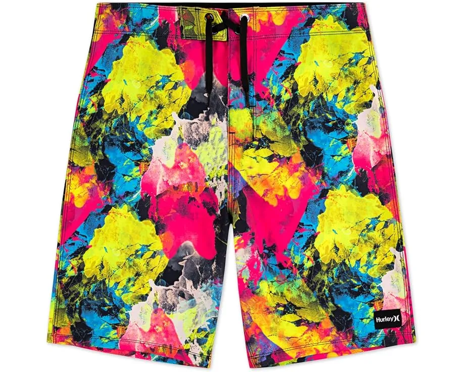 Шорты Hurley Kids Watercolor Splash с четырехсторонним растяжением