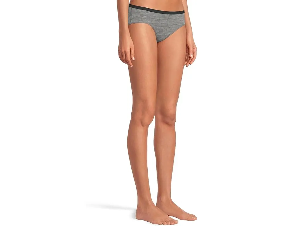 Бикини Icebreaker Merino 150 Siren Hipkini из шерсти мериноса с асимметричным принтом