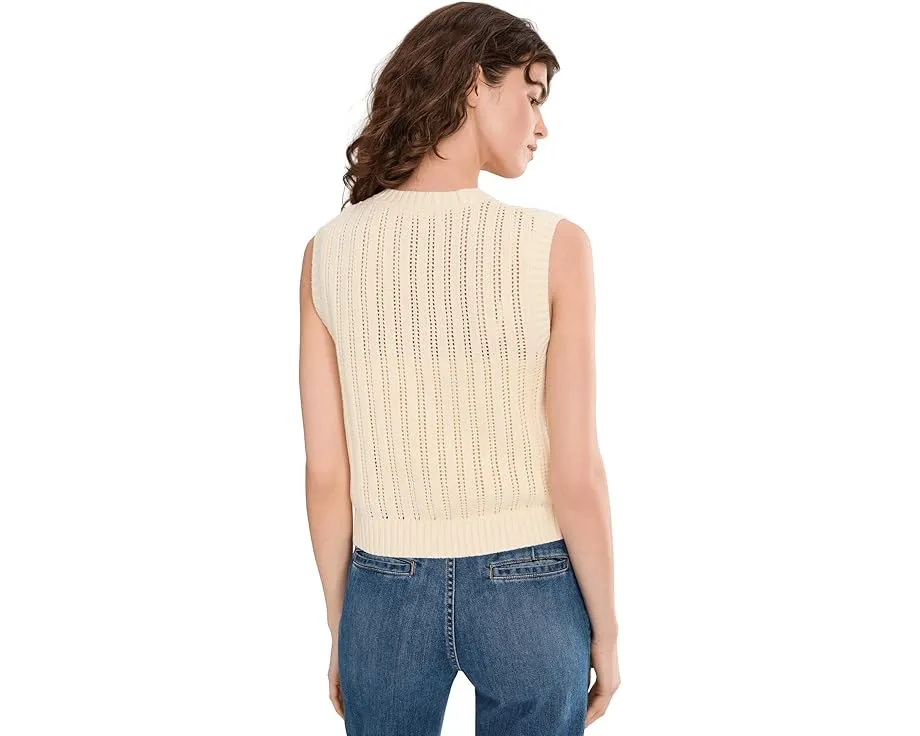 Кардиган-топ Splendid Luca с ажурной вязкой и застежкой на пуговицах