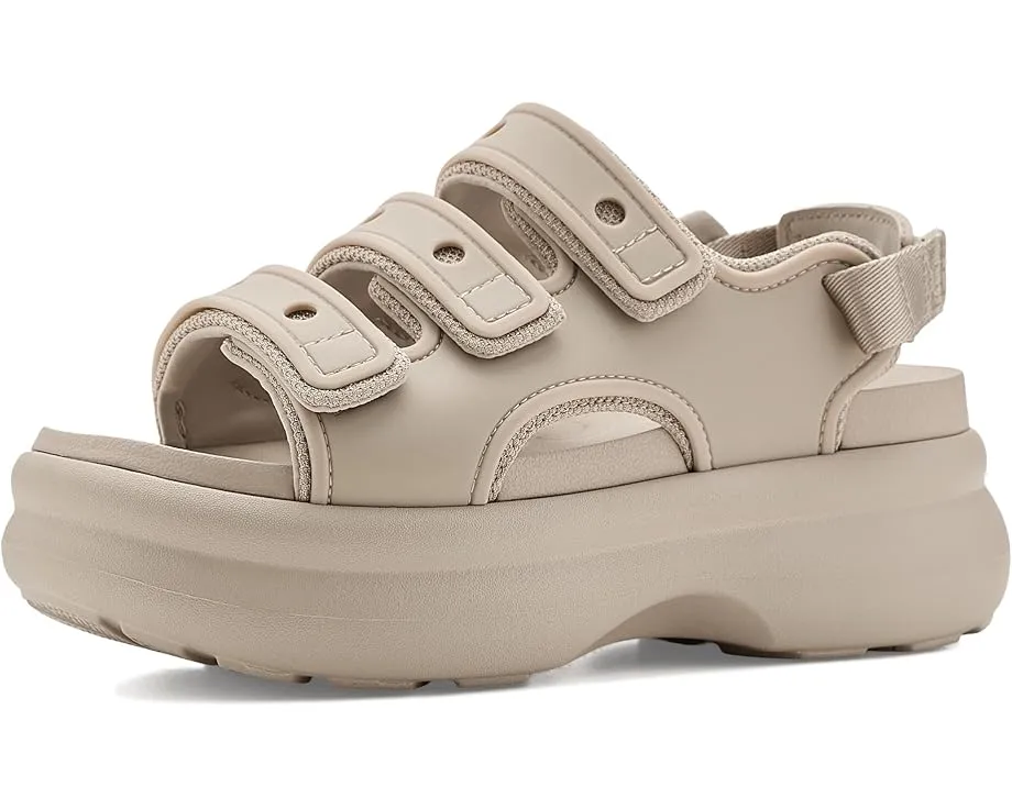 Босоножки Crocs Soho Sport Platform на платформе с тремя ремешками